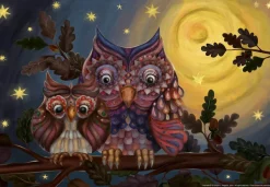 DToys 2 Hiboux*Enfant Oiseaux|Dès 6 Ans : 50 À 100 Pièces