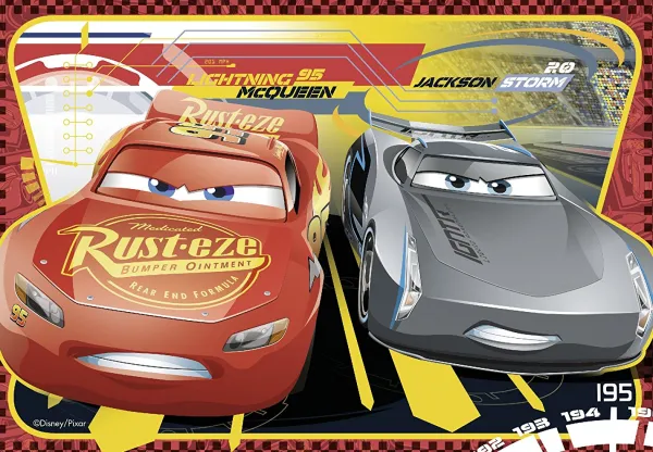 Ravensburger 2 Puzzles - Cars 3*Enfant Puzzles Pour Enfants|Dès 4 Ans : 21 À 30 Pièces
