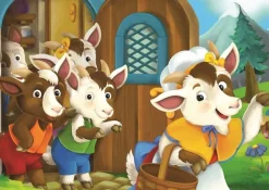 Art Puzzle 2 Puzzles - Chèvres Mignonnes*Enfant Puzzles Pour Enfants|Animaux De La Forêt