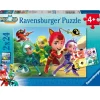 Ravensburger 2 Puzzles - Défenseurs - Petronix*Enfant Puzzles Pour Enfants|Dès 4 Ans : 21 À 30 Pièces