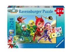 Ravensburger 2 Puzzles - Défenseurs - Petronix*Enfant Puzzles Pour Enfants|Dès 4 Ans : 21 À 30 Pièces