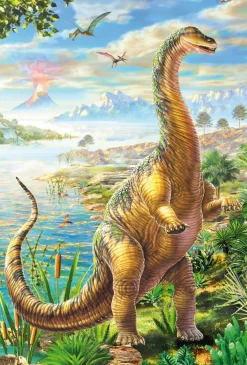 Schmidt Spiele 3 Puzzles - Dinosaures*Enfant Dinosaures|Dès 5 Ans : 31 À 49 Pièces