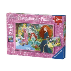 Ravensburger 2 Puzzles - Disney Princess*Enfant Puzzles Pour Enfants|Dès 3 Ans : 11 À 20 Pièces