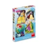Dino 4 Puzzles - Disney Princess*Enfant Puzzles Pour Enfants|Dès 6 Ans : 50 À 100 Pièces