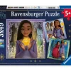 Ravensburger 3 Puzzles - Disney "Wish"*Enfant Puzzles Pour Enfants|Dès 5 Ans : 31 À 49 Pièces