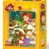 Art Puzzle 2 Puzzles - Fille au Chaperon Rouge*Femme Puzzles Pour Enfants|Hommes Et Femmes