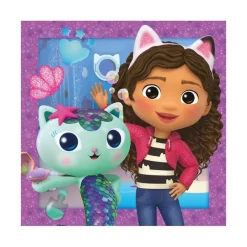 Dino 3 Puzzles - Gabby et ses Amis*Enfant Chats|Dès 6 Ans : 50 À 100 Pièces