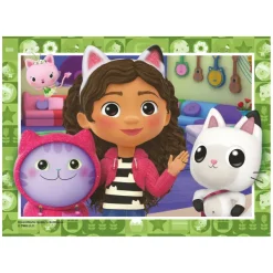 Ravensburger 4 Puzzles - La Maison de Poupée de Gabby*Enfant Dès 3 Ans : 11 À 20 Pièces|À Partir De 3 Ans