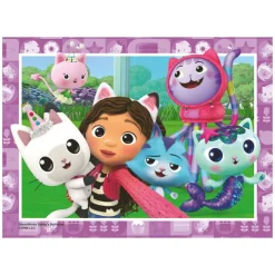 Ravensburger 4 Puzzles - La Maison de Poupée de Gabby*Enfant Dès 3 Ans : 11 À 20 Pièces|À Partir De 3 Ans