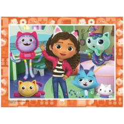 Ravensburger 4 Puzzles - La Maison de Poupée de Gabby*Enfant Dès 3 Ans : 11 À 20 Pièces|À Partir De 3 Ans