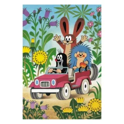 Dino 2 Puzzles - La Petite Taupe*Enfant Puzzles Pour Enfants|Dès 5 Ans : 31 À 49 Pièces