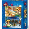 Art Puzzle 2 Puzzles - Lampe Magique*Enfant Puzzles Pour Enfants|Dès 6 Ans : 50 À 100 Pièces