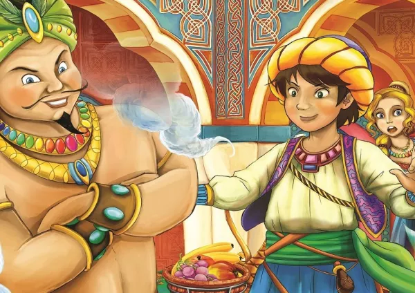 Art Puzzle 2 Puzzles - Lampe Magique*Enfant Puzzles Pour Enfants|Dès 6 Ans : 50 À 100 Pièces