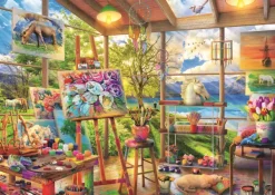 Trefl 2 Puzzles - L'Art De Peindre* Chats|Déco Et Objets