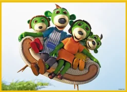 Trefl 4 Puzzles - Les Aventures de Koe*Enfant Puzzles Pour Enfants|Dès 5 Ans : 31 À 49 Pièces