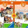 Ravensburger 3 Puzzles + Memory - 44 Cats*Enfant Puzzles Pour Enfants|Dès 4 Ans : 21 À 30 Pièces