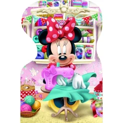 Dino 4 Puzzles - Minnie et Daisy*Enfant Puzzles Pour Enfants|Dès 6 Ans : 50 À 100 Pièces
