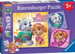 Ravensburger 3 Puzzles - Pat' Patrouille*Enfant Puzzles Pour Enfants|Dès 5 Ans : 31 À 49 Pièces