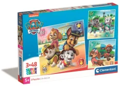 Clementoni 3 Puzzles - Pat' Patrouille*Enfant Puzzles Pour Enfants|Dès 5 Ans : 31 À 49 Pièces