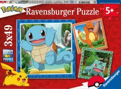 Ravensburger 3 Puzzles - Pokemon*Enfant Puzzles Pour Enfants|Dès 5 Ans : 31 À 49 Pièces