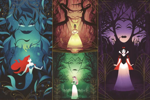 Trefl 2 Puzzles - Princesses Enchanteresses - Princesse Disney*Enfant À Partir De 9 Ans|Puzzles Pour Enfants