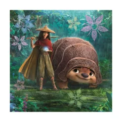 Dino 3 Puzzles - Raya et ses Amis*Enfant Puzzles Pour Enfants|Carré