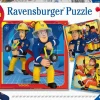 Ravensburger 3 Puzzles - Sam le Pompier*Enfant Pompiers, Police, Secours|Dès 5 Ans : 31 À 49 Pièces