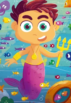 Ravensburger 3 Puzzles - Sirènes et Monstres Marins*Enfant Puzzles Pour Enfants|Dès 4 Ans : 21 À 30 Pièces