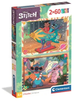 Clementoni 2 Puzzles - Stitch*Enfant Puzzles Pour Enfants