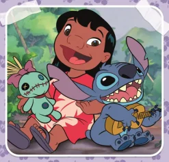 Clementoni 3 Puzzles - Stitch*Enfant Puzzles Pour Enfants|Dès 5 Ans : 31 À 49 Pièces