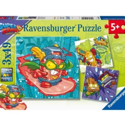 Ravensburger 3 Puzzles - Super Zings*Enfant Puzzles Pour Enfants|Dès 5 Ans : 31 À 49 Pièces