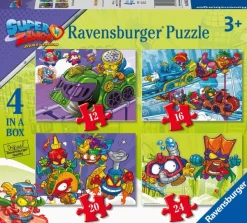 Ravensburger 4 Puzzles - Super Zings*Enfant Dès 3 Ans : 11 À 20 Pièces|À Partir De 3 Ans