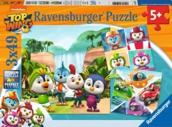 Ravensburger 3 Puzzles - Top Wing*Enfant Puzzles Pour Enfants|Dès 5 Ans : 31 À 49 Pièces