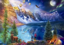 Trefl 2 Puzzles - Tournée Américaine* Animaux De La Forêt|Montagnes