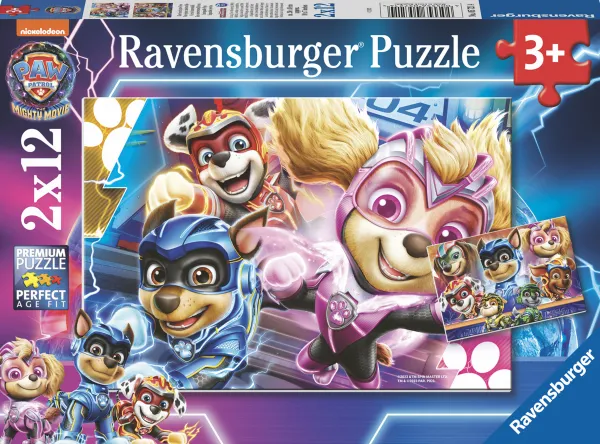 Ravensburger 2 Puzzles - Une équipe indestructible / Pat Patrouille*Enfant Puzzles Pour Enfants|Chiens