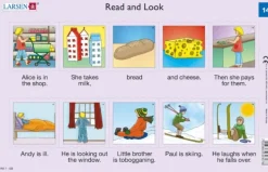 Larsen 2 Puzzles Cadres - Apprendre l'Anglais : Read and Look 13-14 (en Anglais)*Enfant Cadre|À Partir De 9 Ans