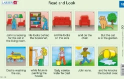 Larsen 2 Puzzles Cadres - Apprendre l'Anglais : Read and Look 17-18 (en Anglais)*Enfant Cadre|À Partir De 9 Ans