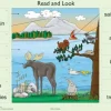 Larsen 2 Puzzles Cadres - Apprendre l'Anglais : Read and Look 05-06 (en Anglais)*Enfant Cadre|Puzzles Pour Enfants