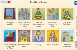 Larsen 2 Puzzles Cadres - Apprendre l'Anglais : Read and Look 19-20 (en Anglais)*Enfant Cadre|À Partir De 9 Ans