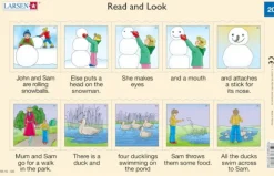 Larsen 2 Puzzles Cadres - Apprendre l'Anglais : Read and Look 19-20 (en Anglais)*Enfant Cadre|À Partir De 9 Ans