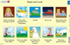 Larsen 2 Puzzles Cadres - Apprendre l'Anglais : Read and Look 15-16 (en Anglais)*Enfant Cadre|À Partir De 9 Ans