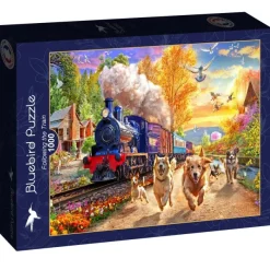 Bluebird Puzzle A la Poursuite du Train* De 1 000 Pièces|De 1 000 Pièces