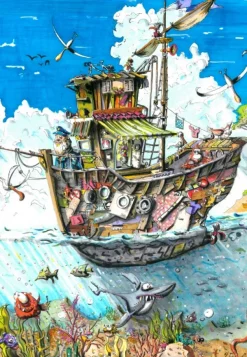 Grafika A l'Assaut des Flots* Bateaux|Déco Et Objets