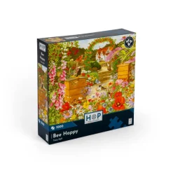 HOP - House of Puzzles Abeille Heureuse* Oiseaux|Forêts, Fleurs Et Jardins
