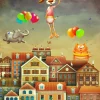Enjoy Puzzle Above the City*Femme Humour, Satire Et Wasgij|Villes Et Villages
