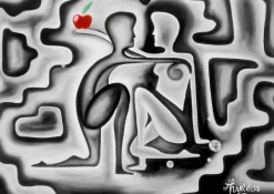 Enjoy Puzzle Adam et Eve*Femme Déco Et Objets|Religions Et Mysticisme