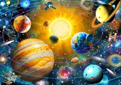 Bluebird Puzzle Adrian Chesterman - Ringed Solar System*Enfant Puzzles Pour Enfants|De 1 000 Pièces