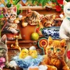 Bluebird Puzzle Adrian Chesterman - Kittens in the Potting Shed* De 3 000 Pièces|De 3 000 Pièces