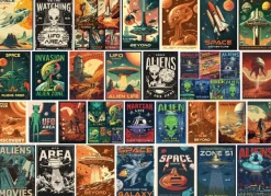 Eurographics Affches Retro d'Extraterrestres* Rétros Et Nostalgie|Collages