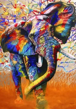 Bluebird Puzzle African Colours* Animaux Sauvages|Art